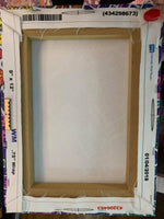 Space Bacon Inspired Original Artwork - Stretched Canvas