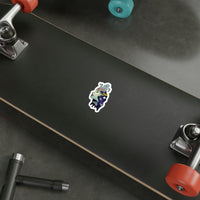 TDB Mashup Dye Cut Weatherproof Sticker