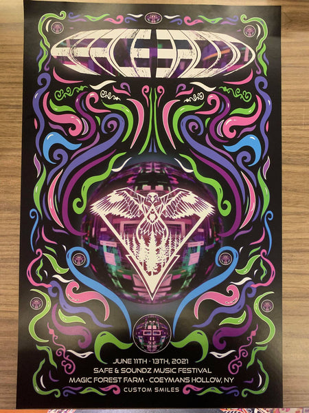 Space Bacon Safe and Soundz Poster