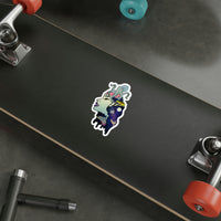 TDB Mashup Dye Cut Weatherproof Sticker