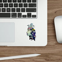 TDB Mashup Dye Cut Weatherproof Sticker