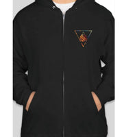 Space Bacon Unisex Zip Up Hoodie